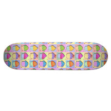 Baker's Dozen of Cupcakes Skateboard