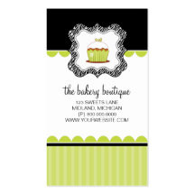 Bakery Boutique Business Cards