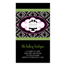 Bakery Boutique Business Cards