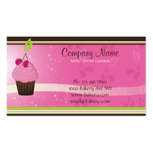 bakery business business card template