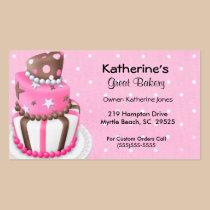 Bakery Business Cards business cards