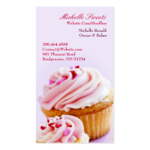 Bakery Cupcakes Business Card