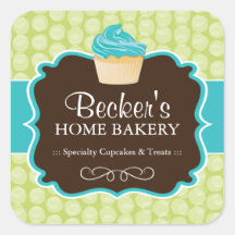 Bakery Packaging Stickers