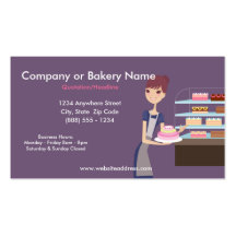 Bakery/Pastry Shop 4 Business Card