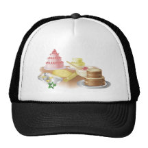 Baking cakes and cookies hats