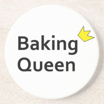 Baking Queen Beverage Coaster