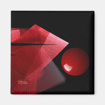 "Balance" Abstract Art Magnet