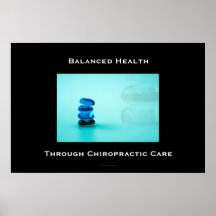 Balanced Health Through Chiropractic Care Poster 1
