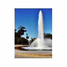 Balboa Park Fountain Cut Outs