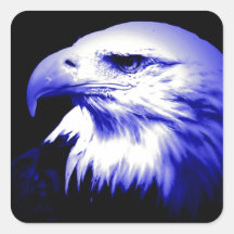 Bald American Eagle Stickers