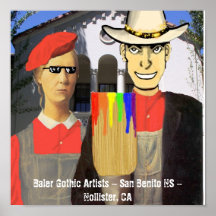 Baler Gothic Poster