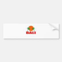 Bali, Indonesia Bumper Stickers