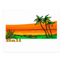 Bali, Indonesia Post Card