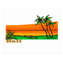 Bali, Indonesia Post Card