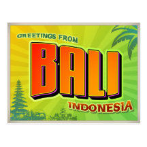 BALI POSTCARD