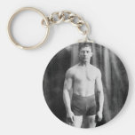 Balkan wrestler Yussif Hussane, 1915 Keychains