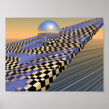 Ball on the run print
