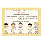 Ballerina Girls Invitation