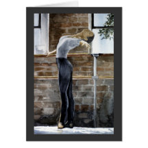 Ballerina Greeting Card