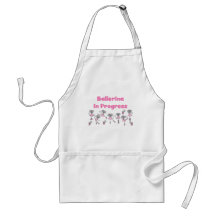 Ballerina in Progress T-shirts and Gifts Aprons