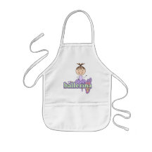 Ballerina - Lilac T-shirts and Gifts Apron