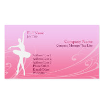 Ballet Business Card