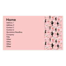 Ballet Business Card Templates