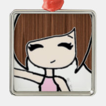 ballet chibi christmas ornament