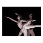 Ballet - Dance Partners 2 - Red Postcard
