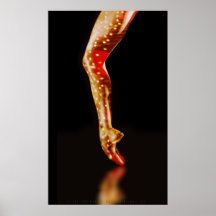 Ballet Dancers Leg-4616XLG Print