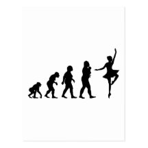 Ballet Dancing Postcards