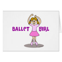 Ballet Girl Gifts Cards