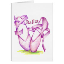 Ballet Greeting Card