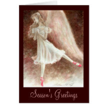 Ballet Holiday Greeting Card