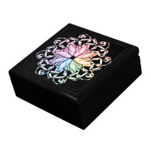 Ballet Pattern Jewelry Boxes