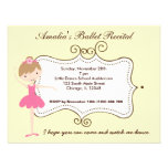 Ballet Recital Announcements