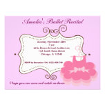 Ballet Recital Custom Invitations
