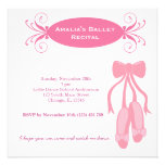 Ballet Recital Personalized Announcements