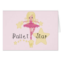 Ballet Star Tshirts and Gifts Cards
