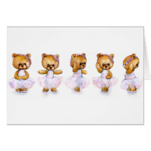 Ballet Steps Card
