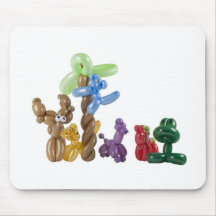 balloon animal group mousepad