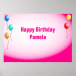 Balloon Border Poster
