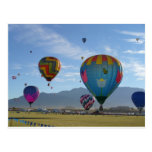 Balloon cluster postcards
