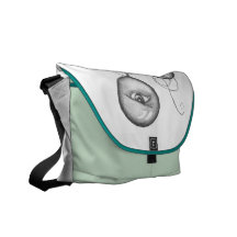 Balloon Eyeballs Messenger Bags