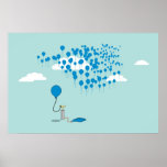Balloon Reproduction Print