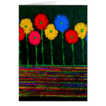Balloons and Flowers Invitation Card
