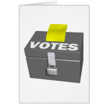 Ballot Box Greeting Card
