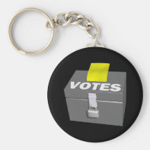Ballot Box Key Chain