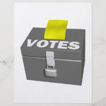 Ballot Box Personalised Flyer
