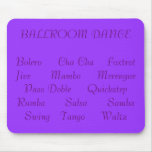 BALLROOM DANCE - mousepad